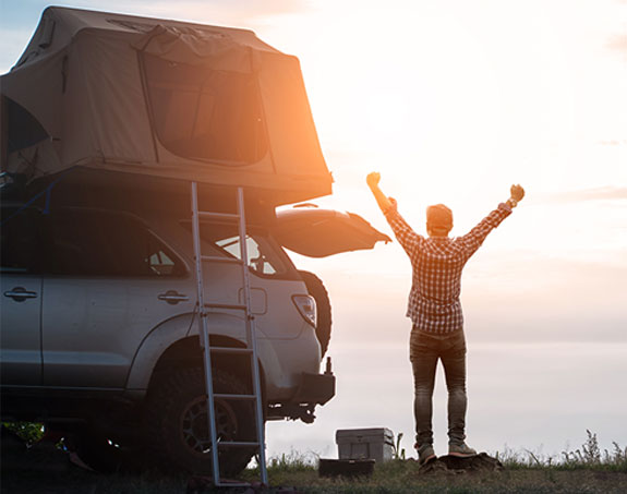 An overland vehicle covered by MBA rental insurance